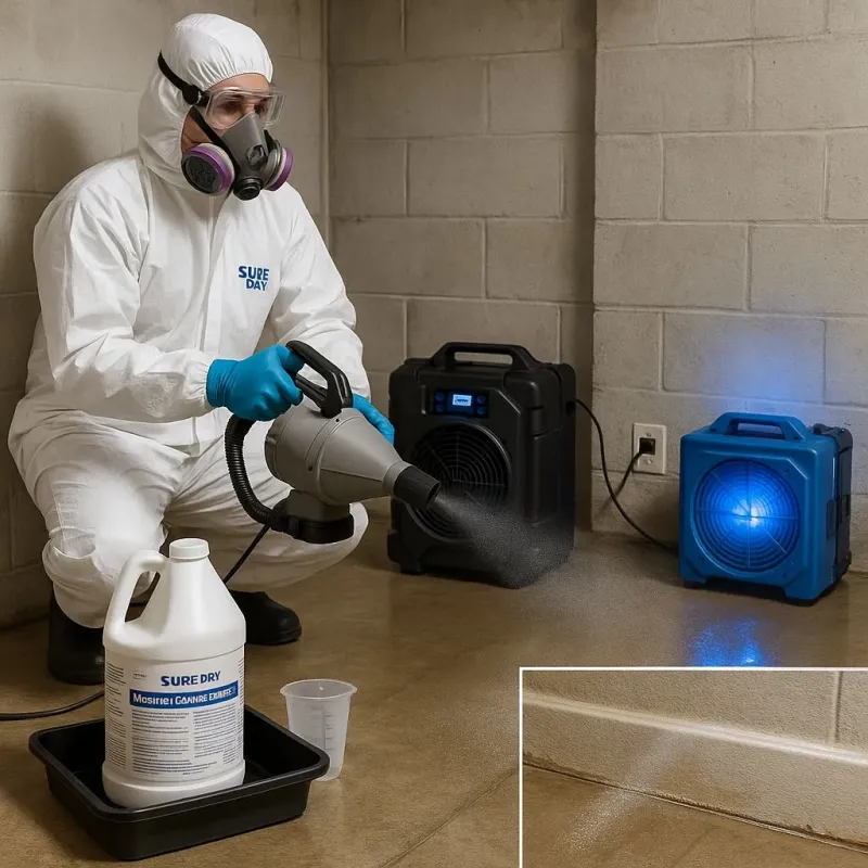 Sanitization and Odor Removal process in Carbondale, PA