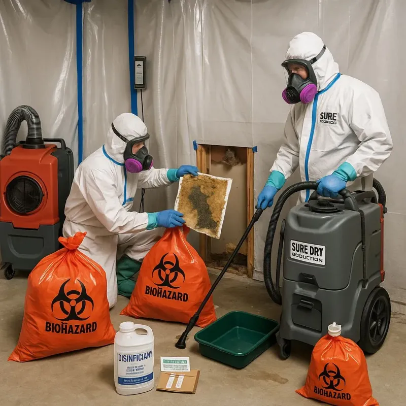 Contaminated Water Handling Protocols process in Carbondale, PA