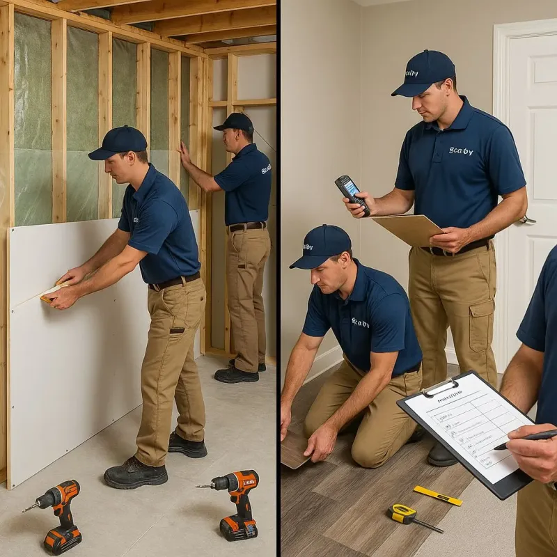 Repairs and Reconstruction process in Carbondale, PA