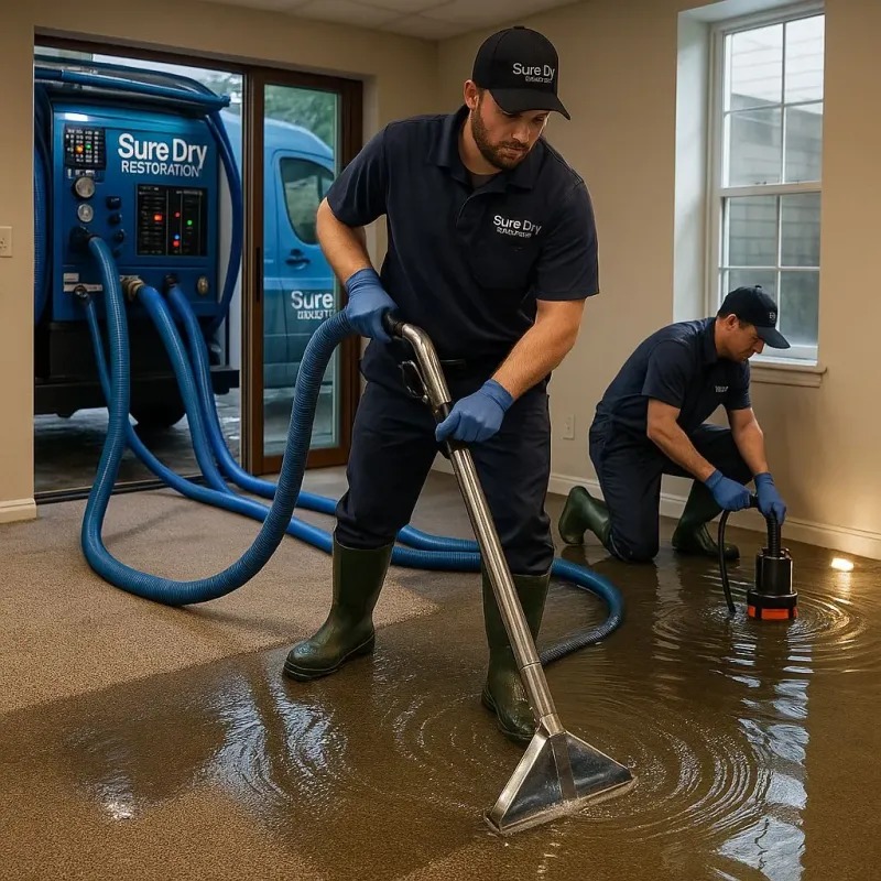 Water Extraction and Removal process in Carbondale, PA
